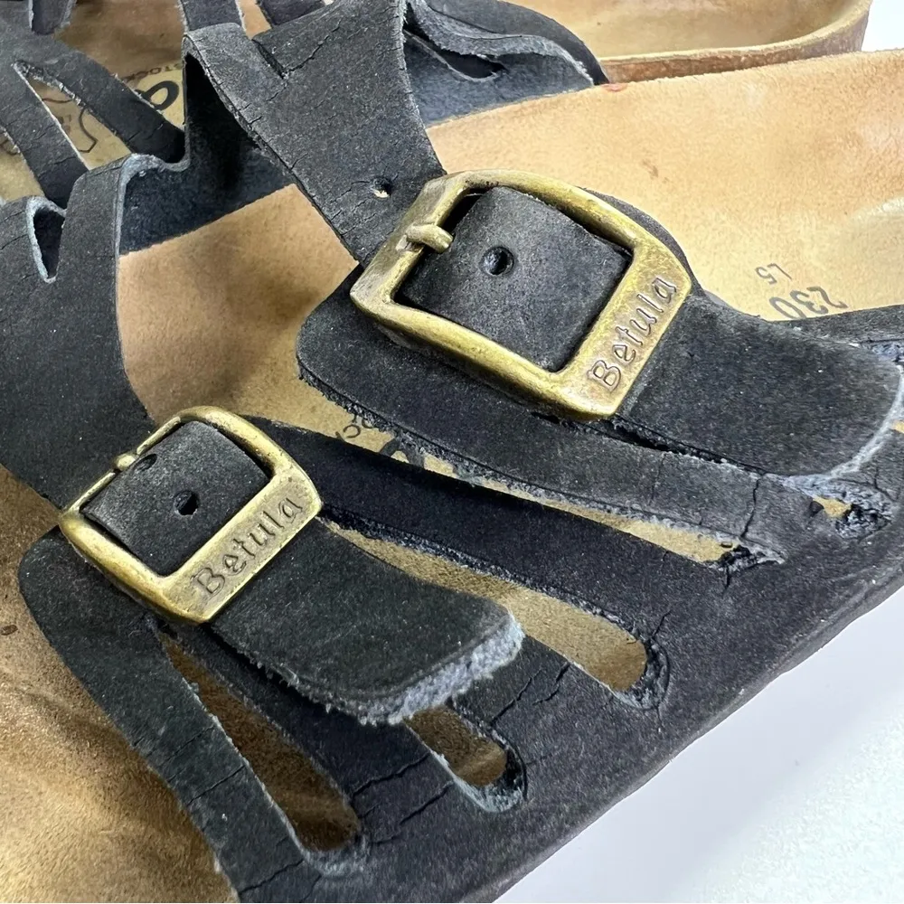 Betula Grace Slip On Two Strap Sandals 36/US 5 Narrow - Image 3