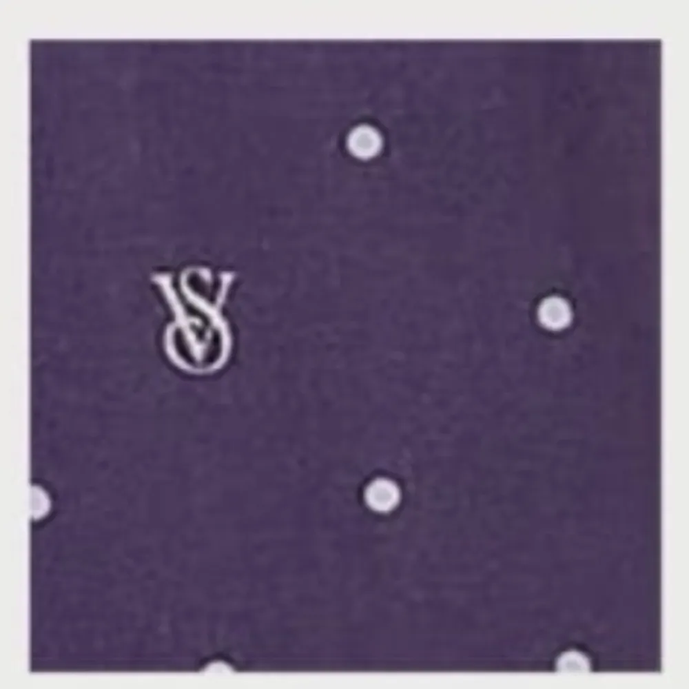 Victoria's Secret women’s Flannel Jogger Tee-Jama Set purple/VS LOGO Size Small - Image 2