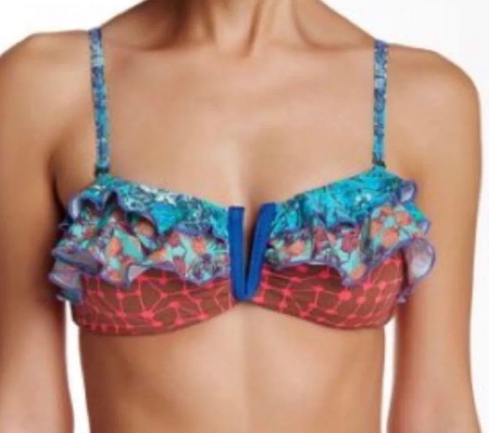 Maaji Helena Ruffle Bikini Swim Top - Image 2
