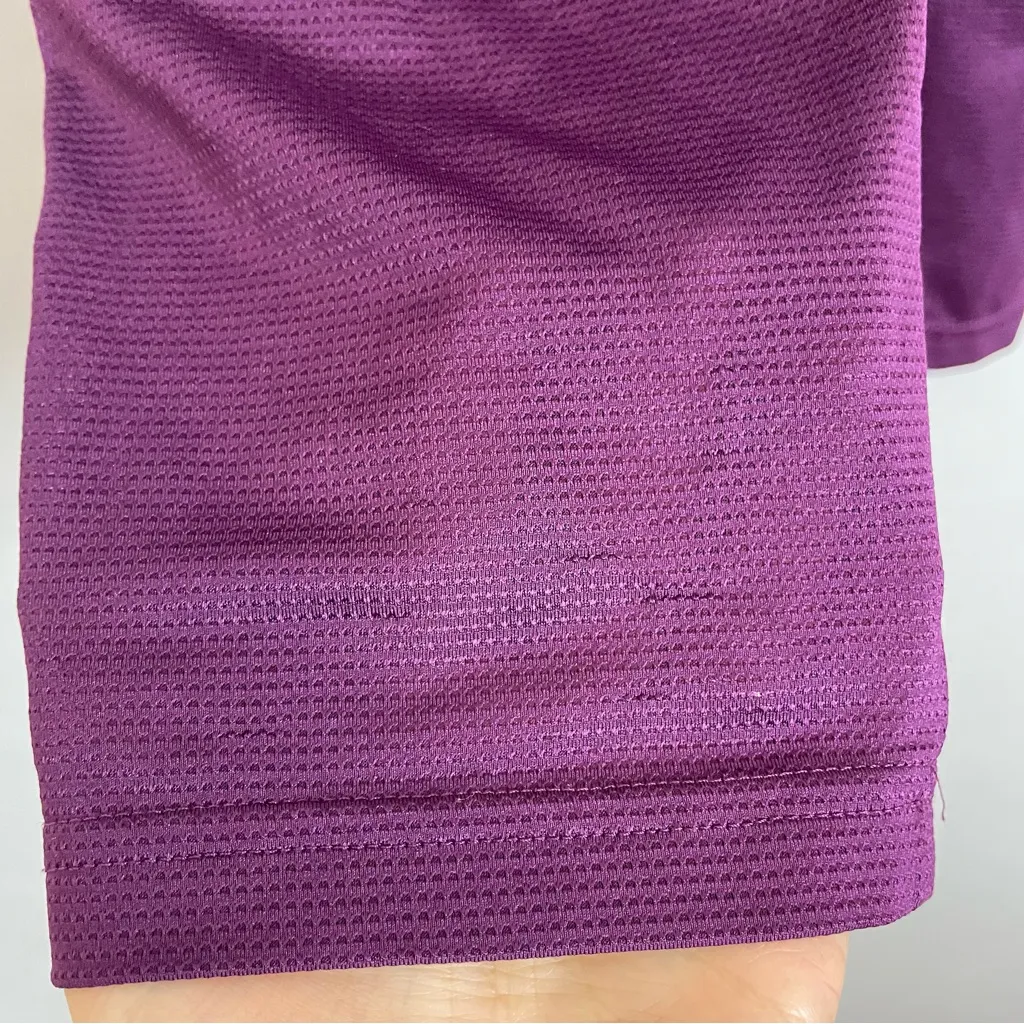 Under Armour Leggings‎ Capri Running Pockets Purple Women Sz XS Athletic Workout - Image 9