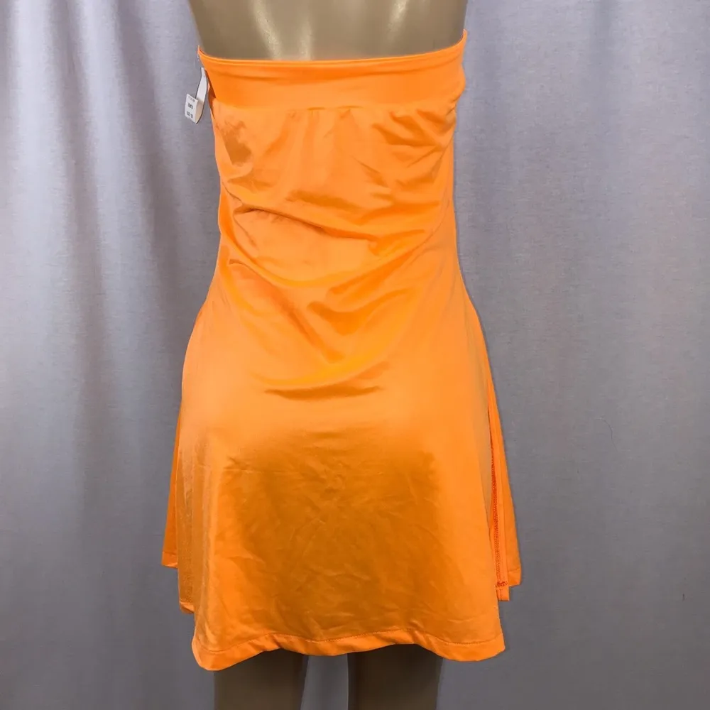 So Sexy Size XL Orange Strapless Dress. Made In USA. New With Tags. - Image 2