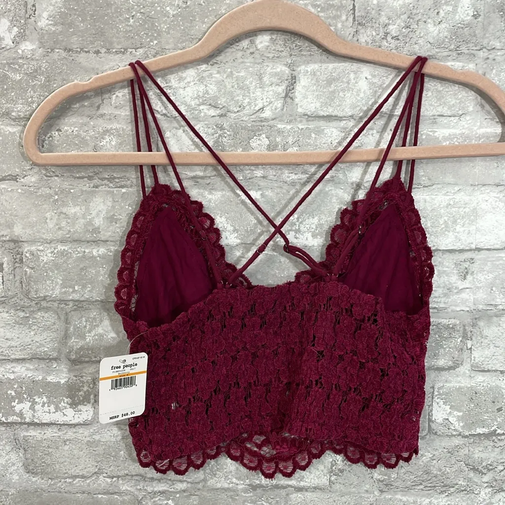 Free People Mulberry Celine Lace Bralette - Image 2
