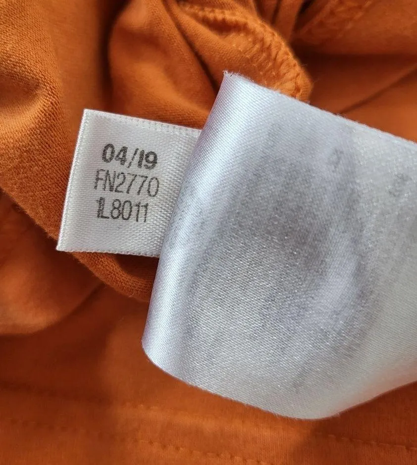 Adidas Danielle Cathari Deconstructed and Reworked Long Sleeve T-Shirt Orange XL - Image 8