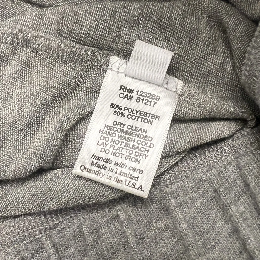 NWT Revolve x Michael Lauren Everado Full Zip Hoodie in Heathered Grey Oversized - Image 9