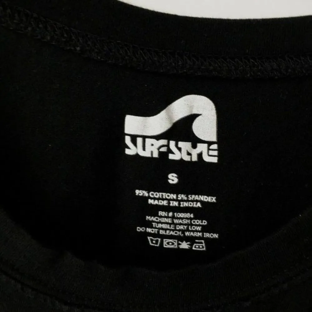 Surf Style South Beach T Shirt Casual Sport Fitness Active Cotton Blend Tee S - Image 3