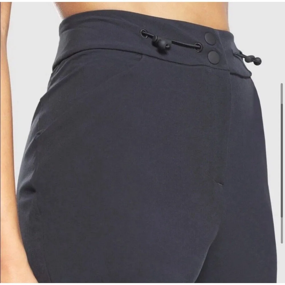 Gymshark Venture Jogger Womens Medium Black Athletic Stretch Training Leggings - Image 3