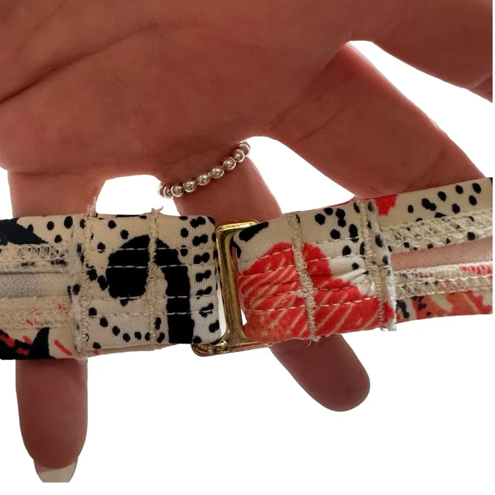 & Apt 9 Extra Large Two Piece BikiniNavy Blue Floral XL - Image 9