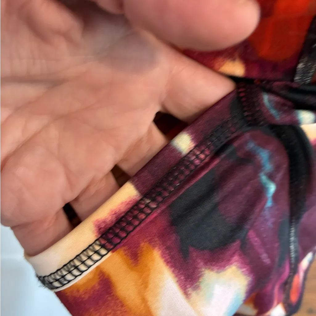 Xersion Multicolor Abstract Quarter Zip Quick Dry - Image 8