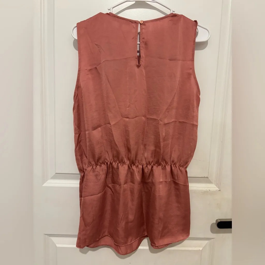 Violet & Claire NWT sleeveless Coral blouse XL - Image 6