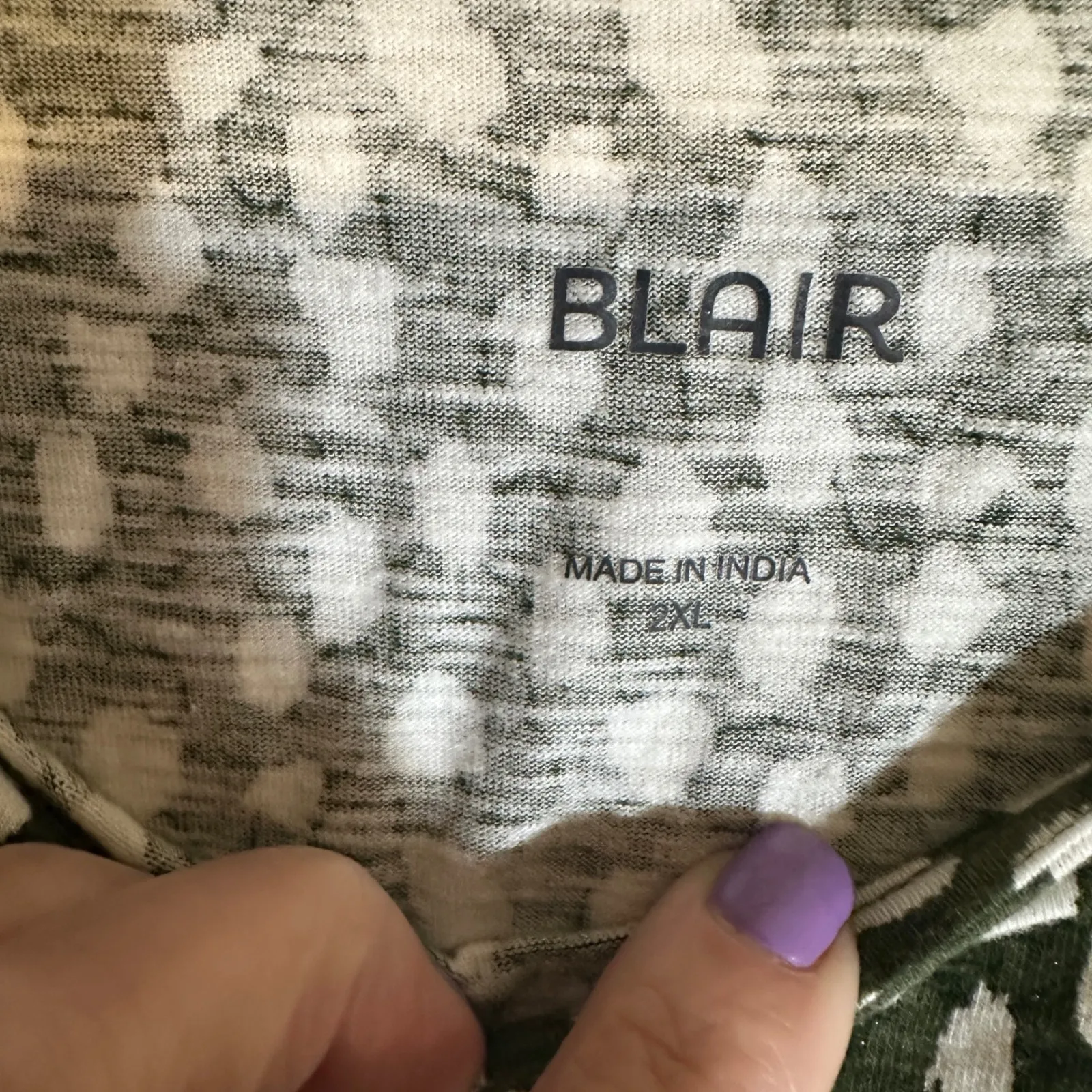 Blair Womens 2XL 3 Piece Bundle Tops Floral Print Short Sleeve Long Sleeve - Image 4