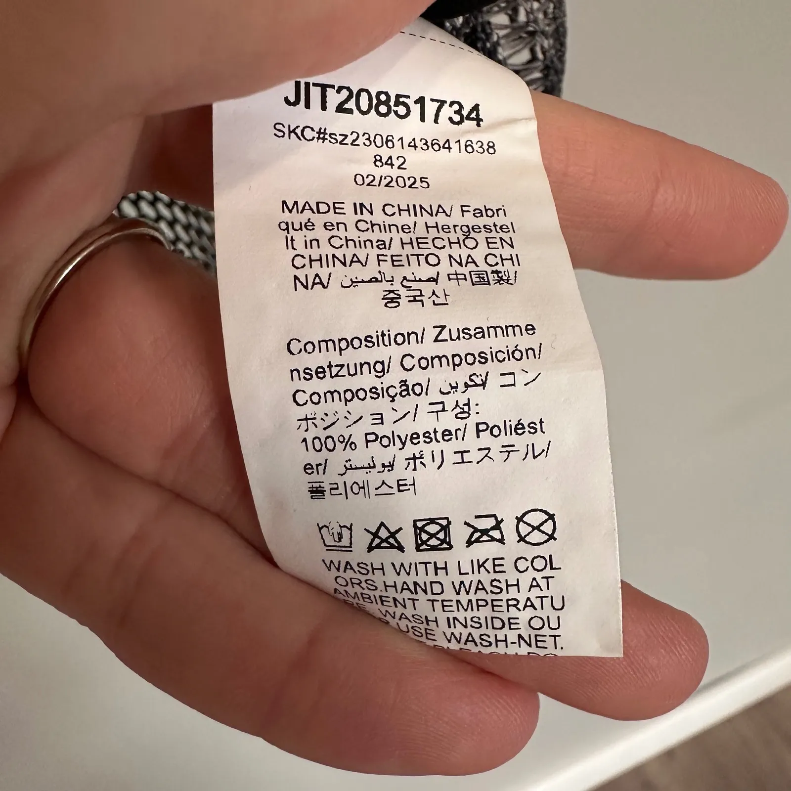 Sheer Mesh Star Top Black Gray Stripe Y2K Grunge Whimsigoth SHEIN Size L - Image 7