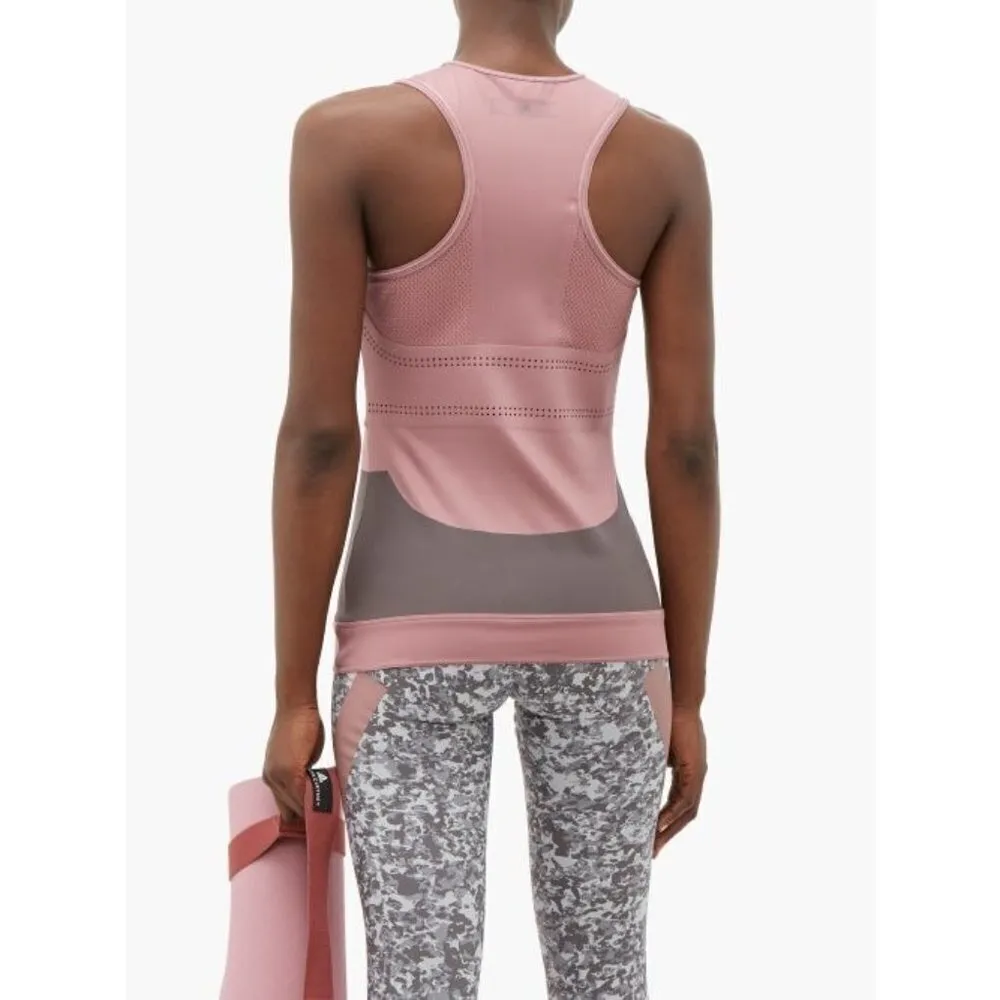 💕ADIDAS BY STELLA MCCARTNEY💕 Lycra FitSense+ Top Pink Size M - Image 14