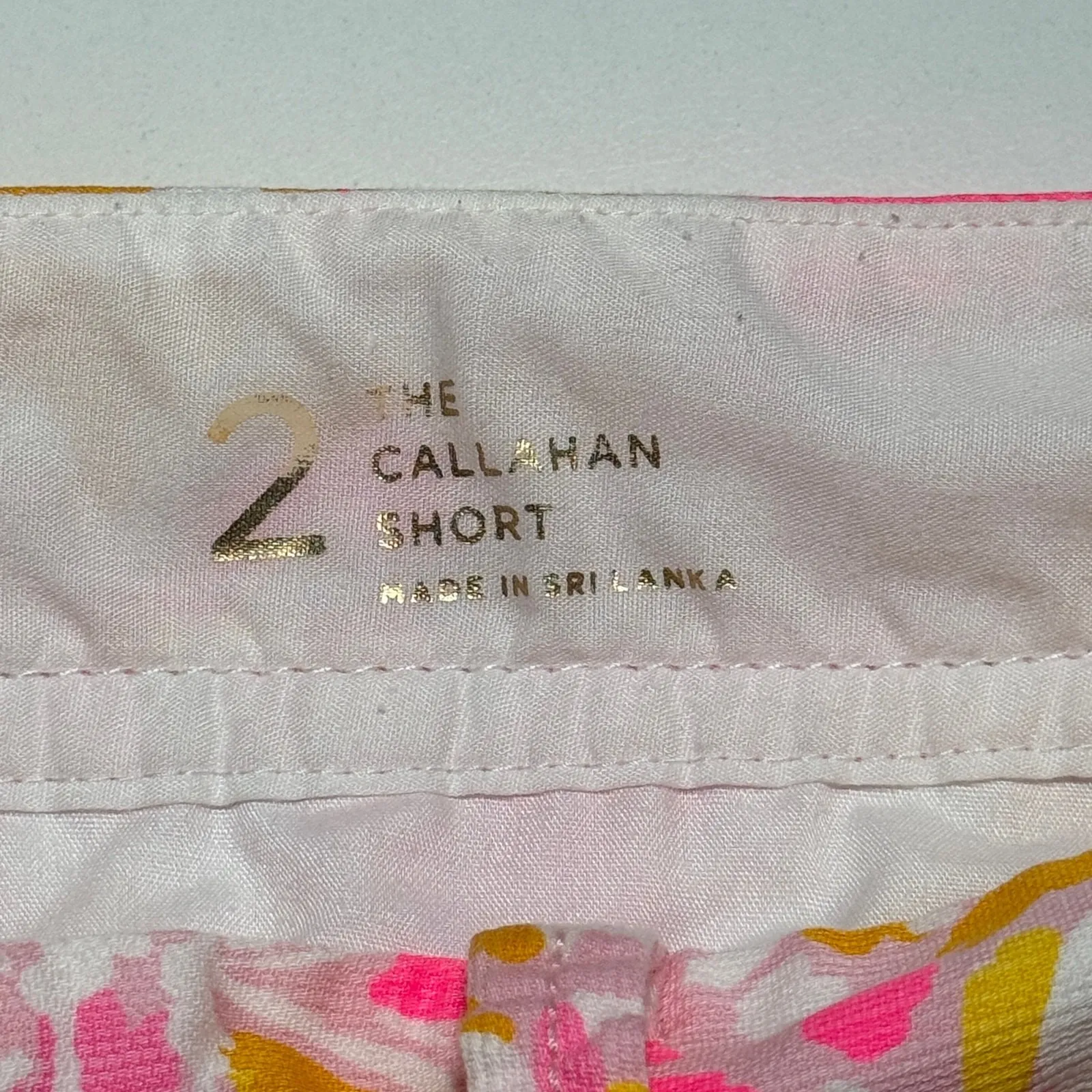 Lilly Pulitzer Callahan Shorts Sz‎ 2 Preppy Dopamine Floral Print - Image 5