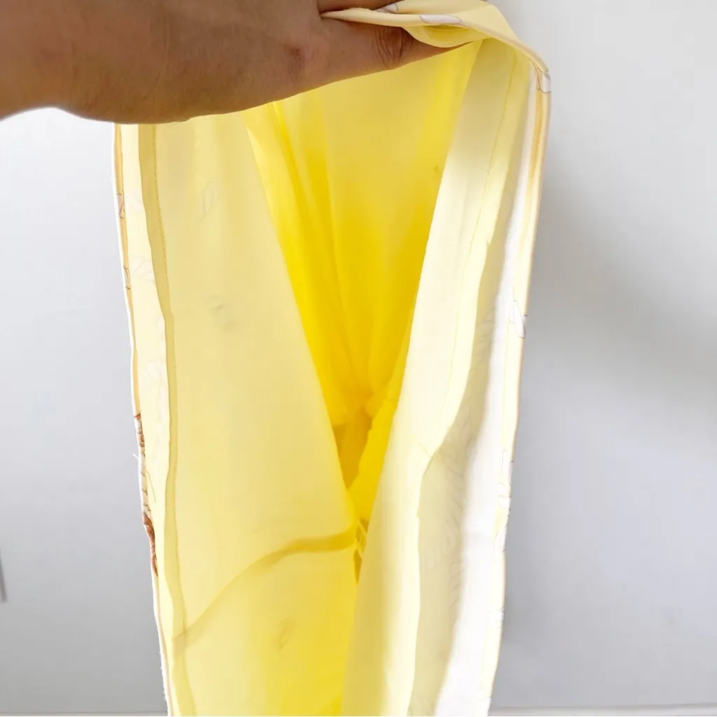 Yllw The Label Henricks Midi Dress in Yellow Rope Size M - Image 7