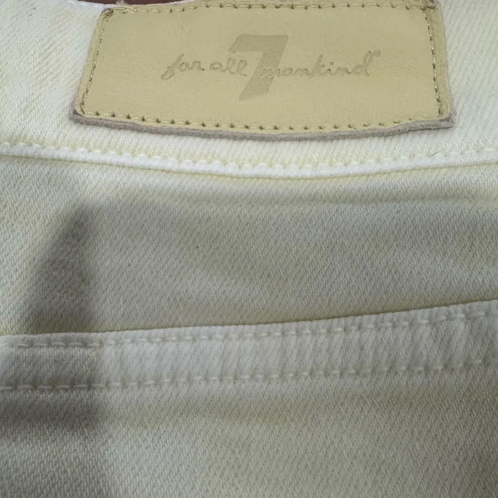 7 For All Mankind yellow frayed shorts - Image 6