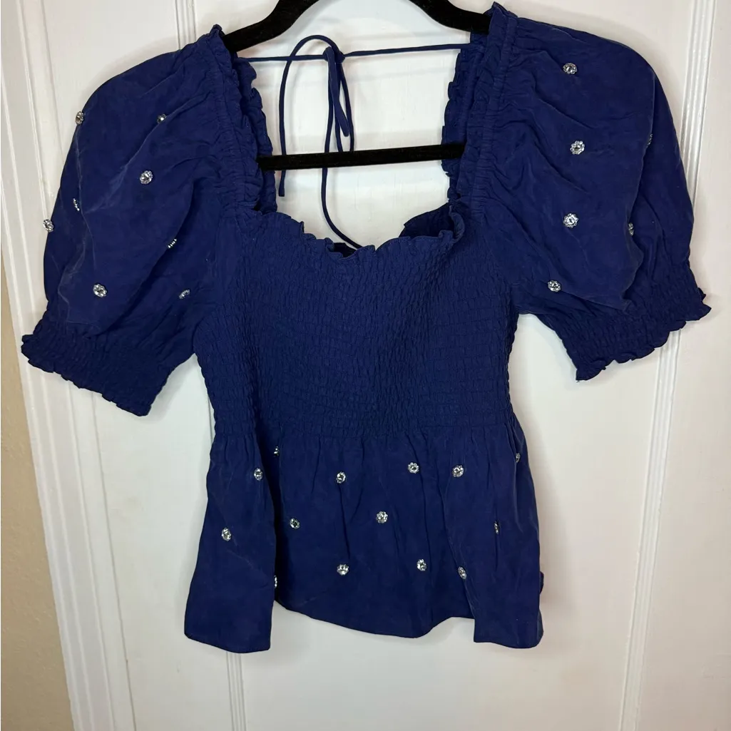 New NWT HILL HOUSE HOME The Jewel Jammie Top - Image 3