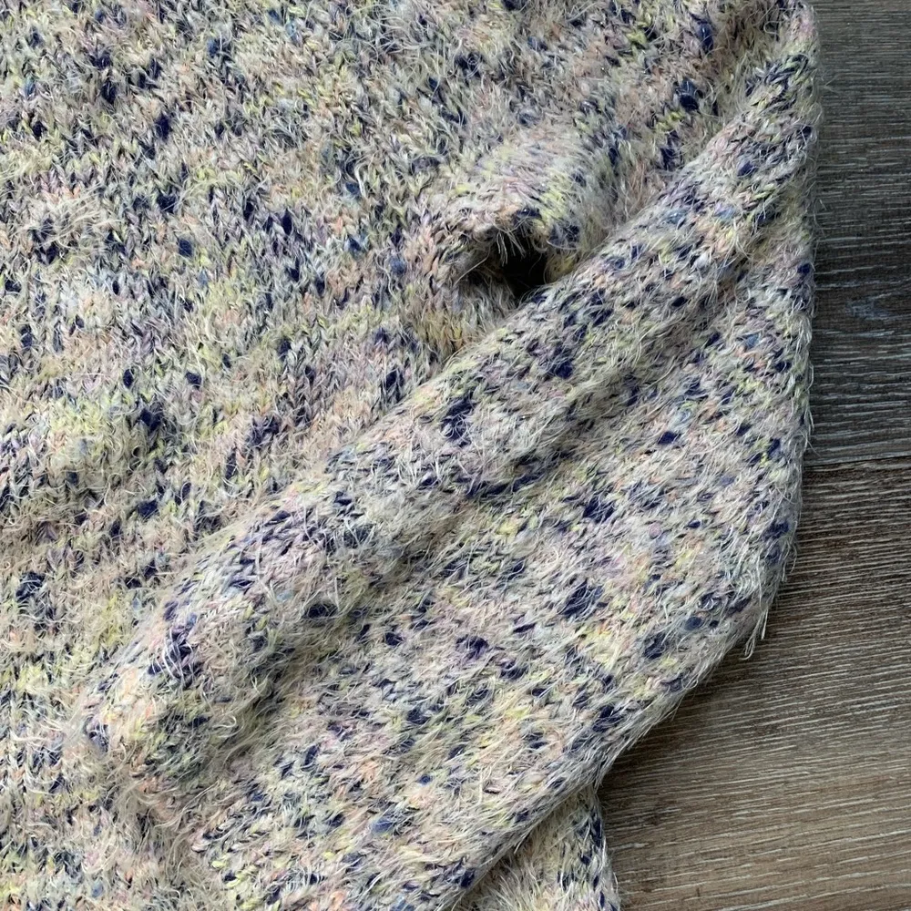 Lou & Grey Fuzzy Crewneck Sweater S - Image 3