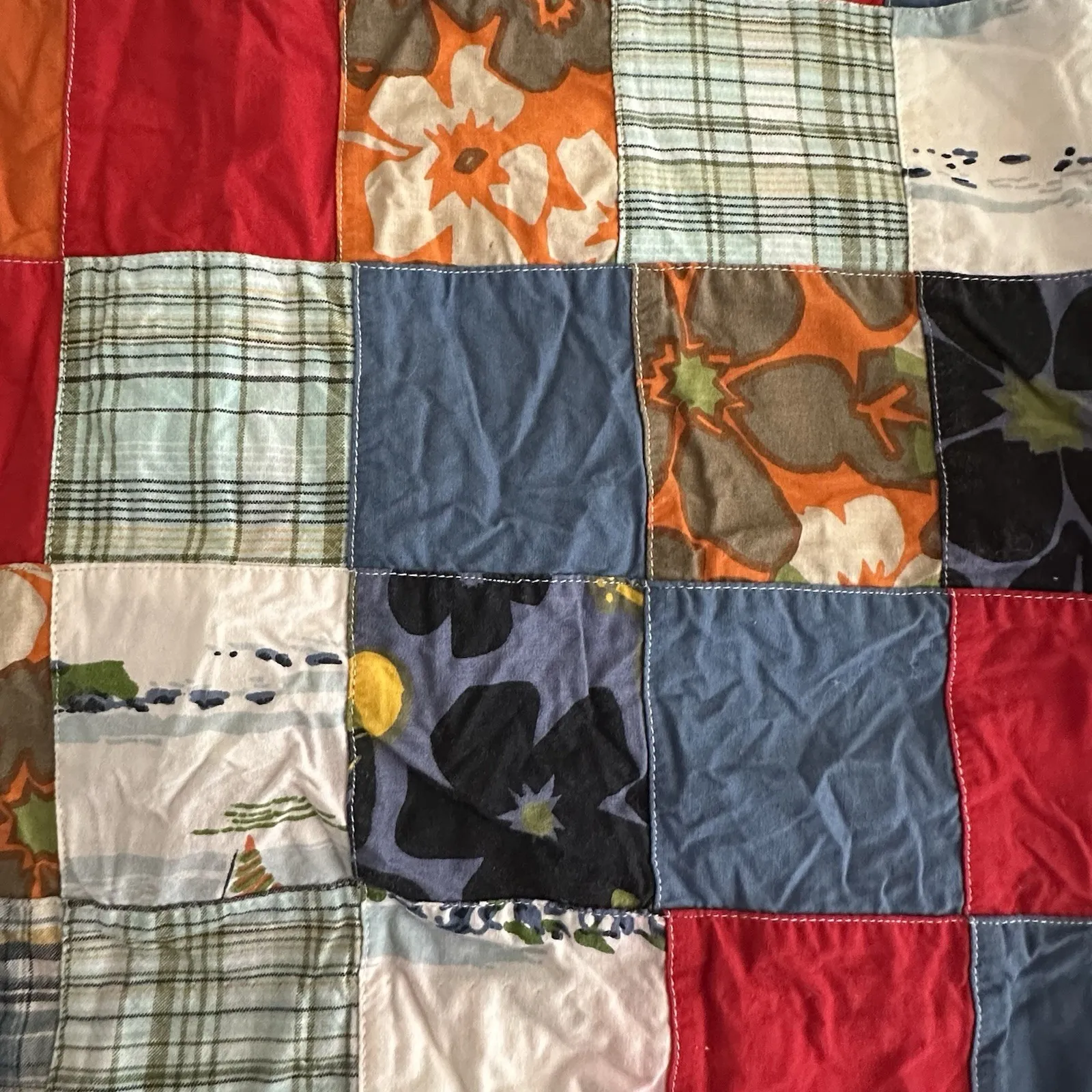 Loudmouth Skort Woman's 4 Patchwork Print Golf Tennis Athletic Discontinued Rare - Image 2