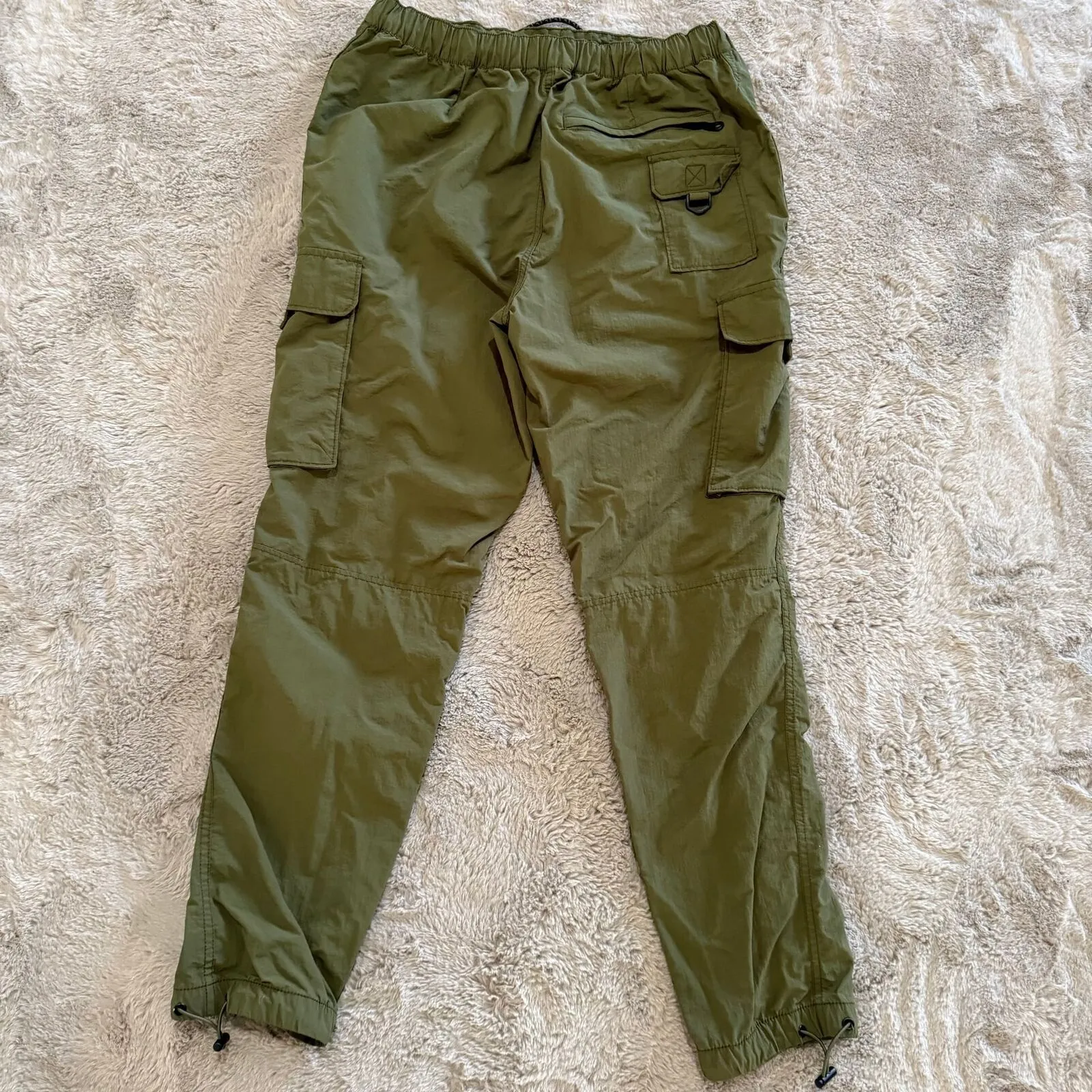 LCKR Olive Green Cargo‎ Jogger Women’s Pants Size L Outdoor Pockets Size L - Image 6