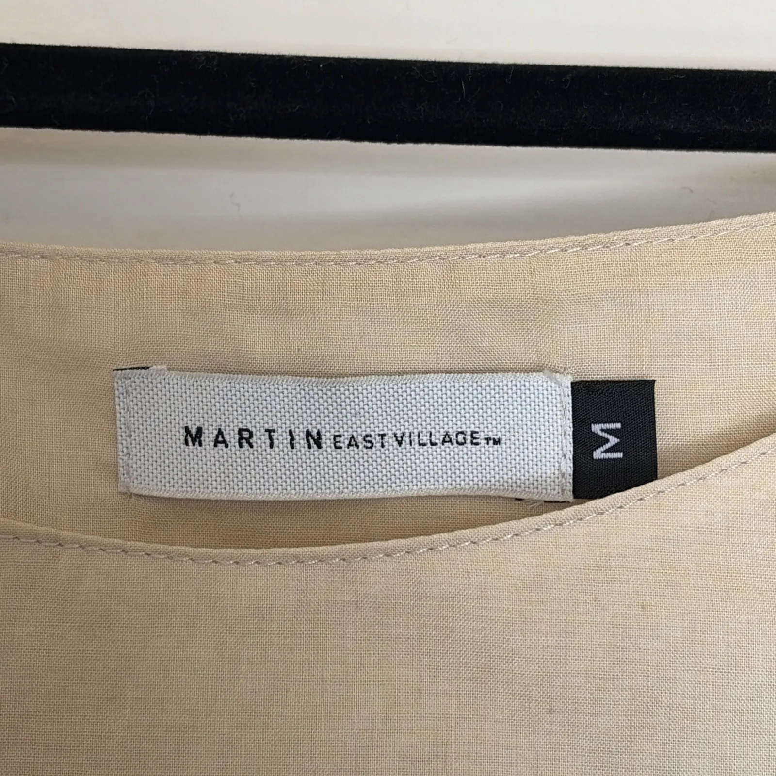 Martin East Village Anne Johnston Albert Designer Neutral Capsule Blouse Shirt M Size M - Image 5