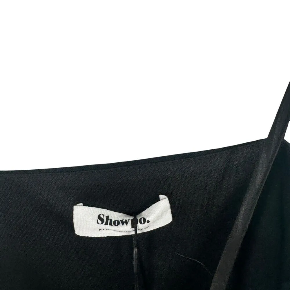 Showpo Coming For You Dress Black Mesh Midi Cocktail Party NWT Womens UK 10 US 6 - Image 4