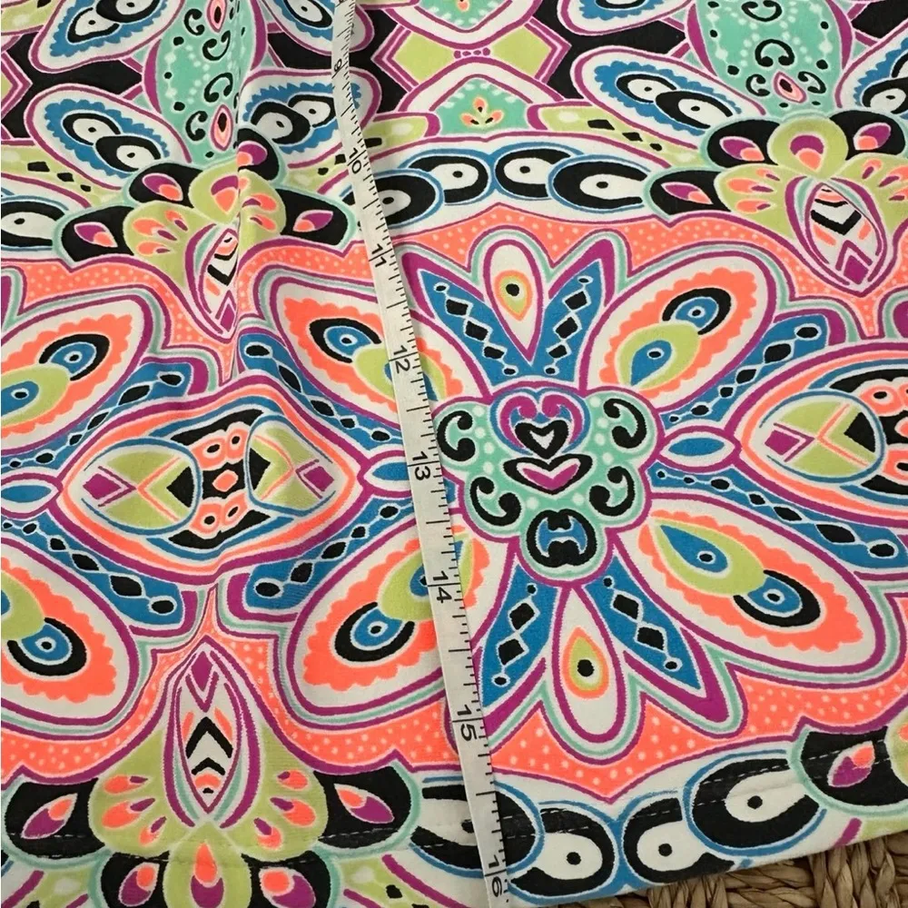 Next women’s tankini top brightly colored small Blue - Image 5