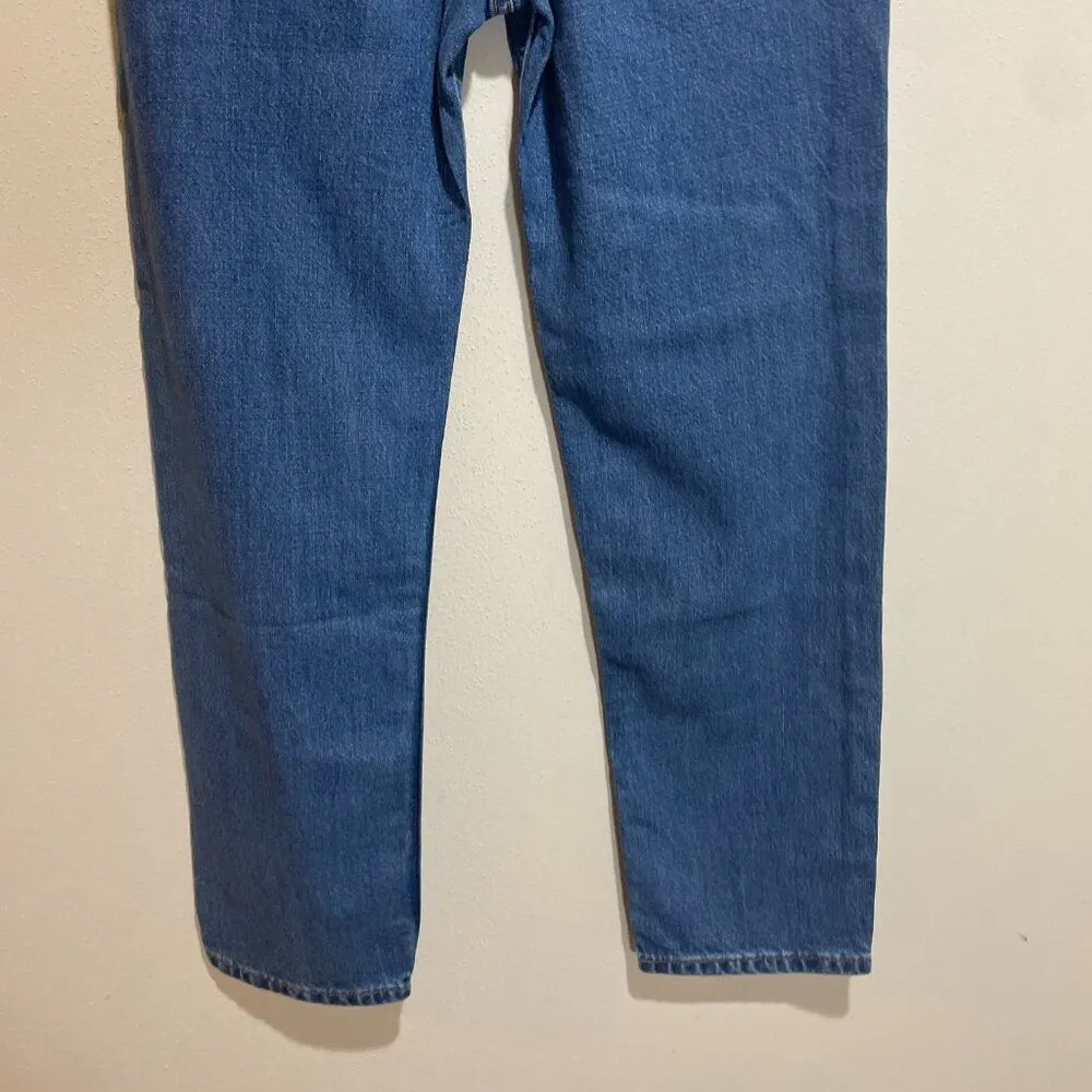 NEW Everlane Size 24 The Summer Slouch Jean Organic Cotton Medium Wash - Image 9