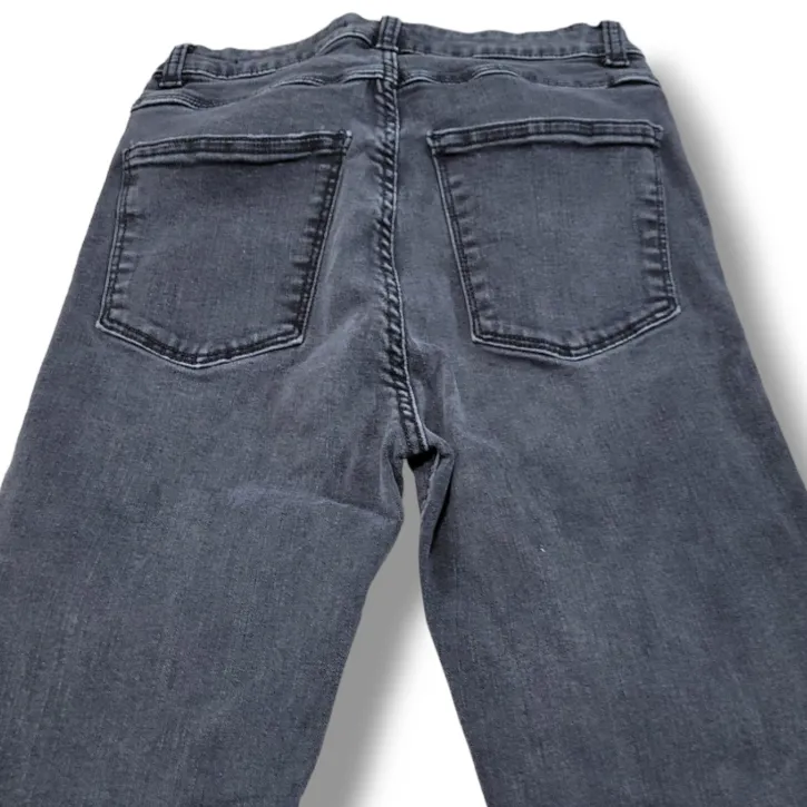 Zara Jeans Size 4 W25"L26" Zara Woman Skinny Jeans Stretch Ankle Crop Jeans Torn Jeans - Image 5