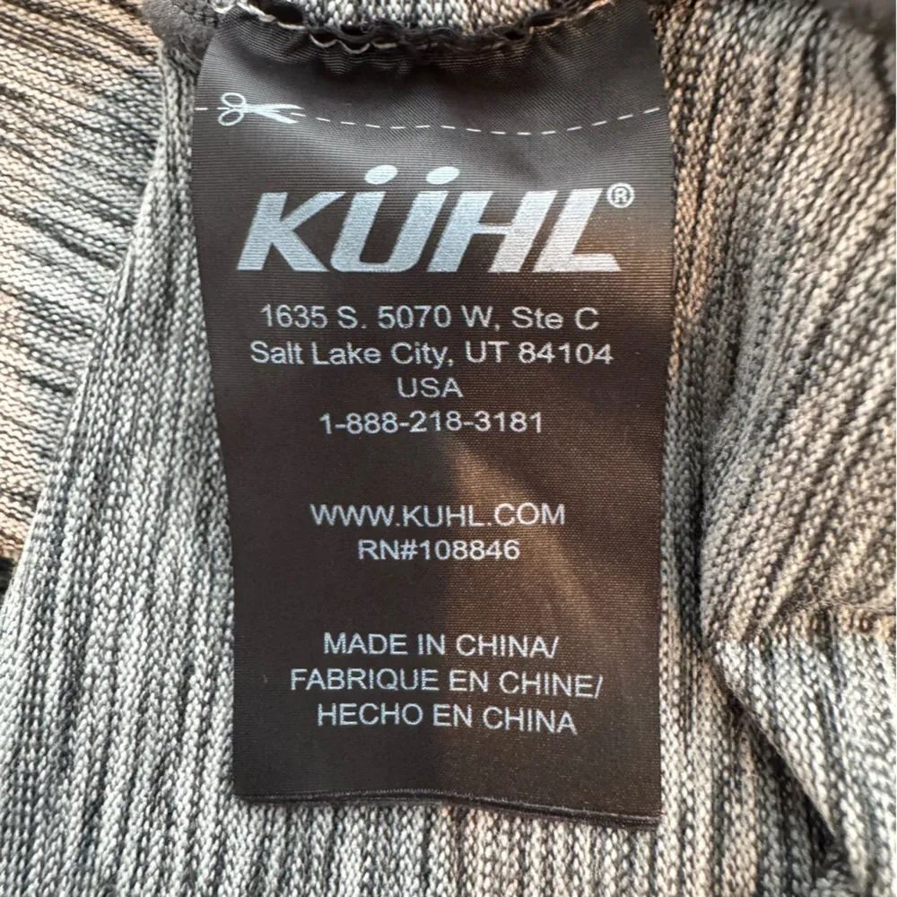 Kuhl Quarter Zip Lightweight Pullover Size Large - Image 7