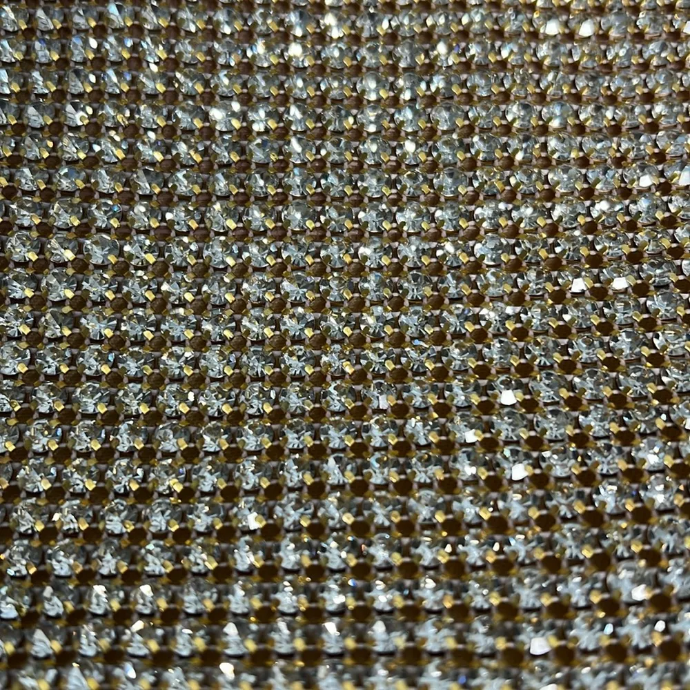 Madison West | Gold Rhinestone Embellished Hobo Bag w/ Bow ✨ - Image 6