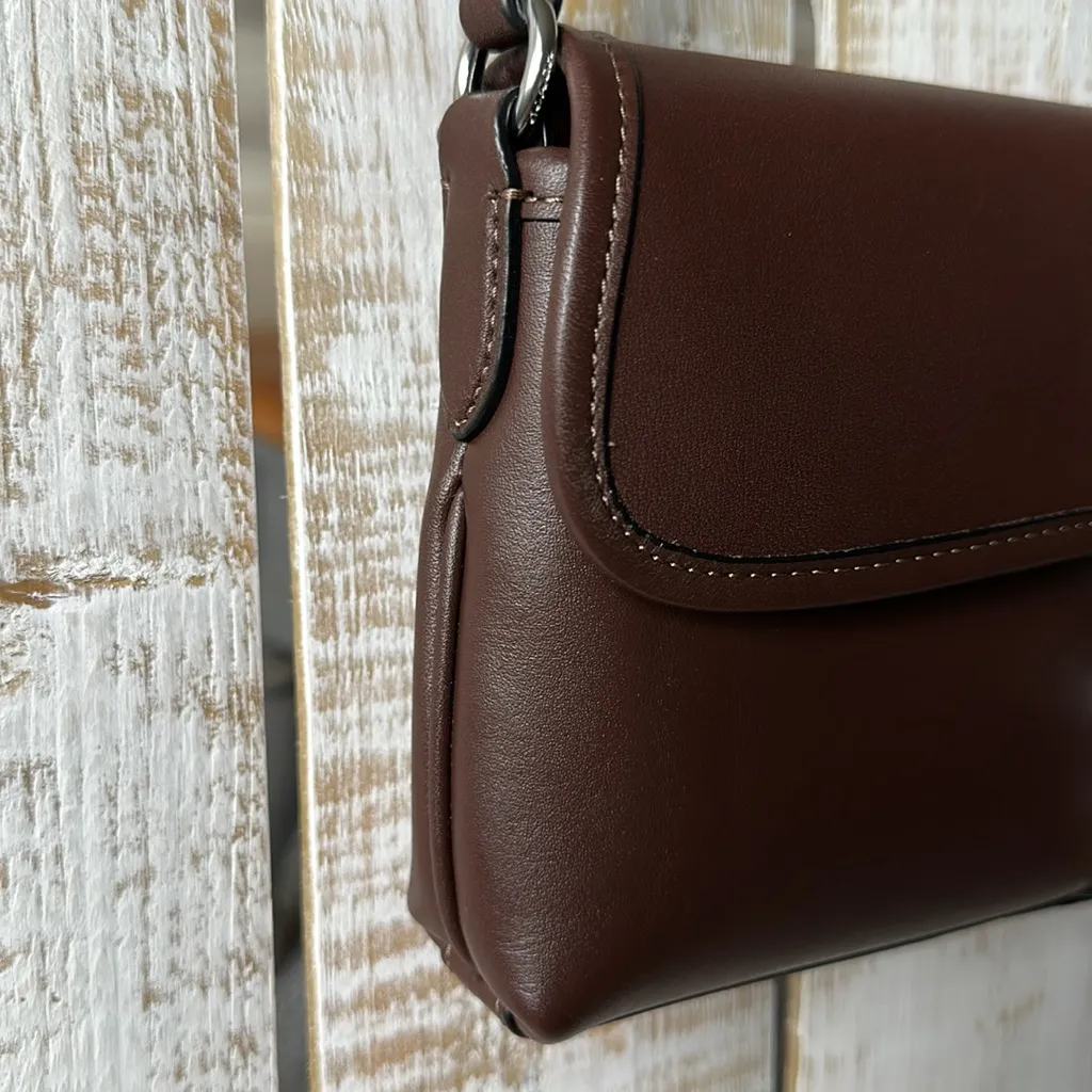 Coach Hamptons Bag Shoulder Purse Maple New NWT - Image 3