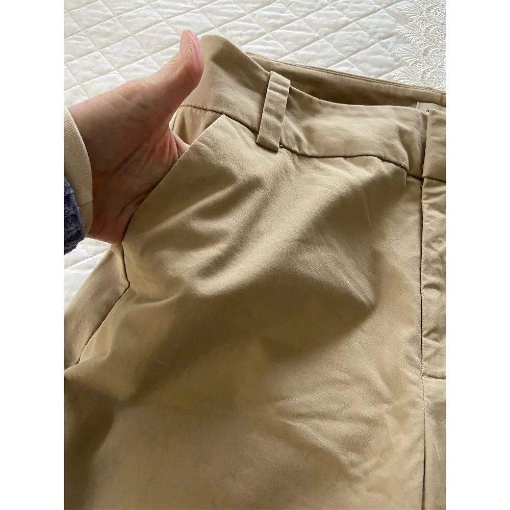 A New Day Wide Leg Chino Trousers Tan Casual Pants Size 6 - Image 6