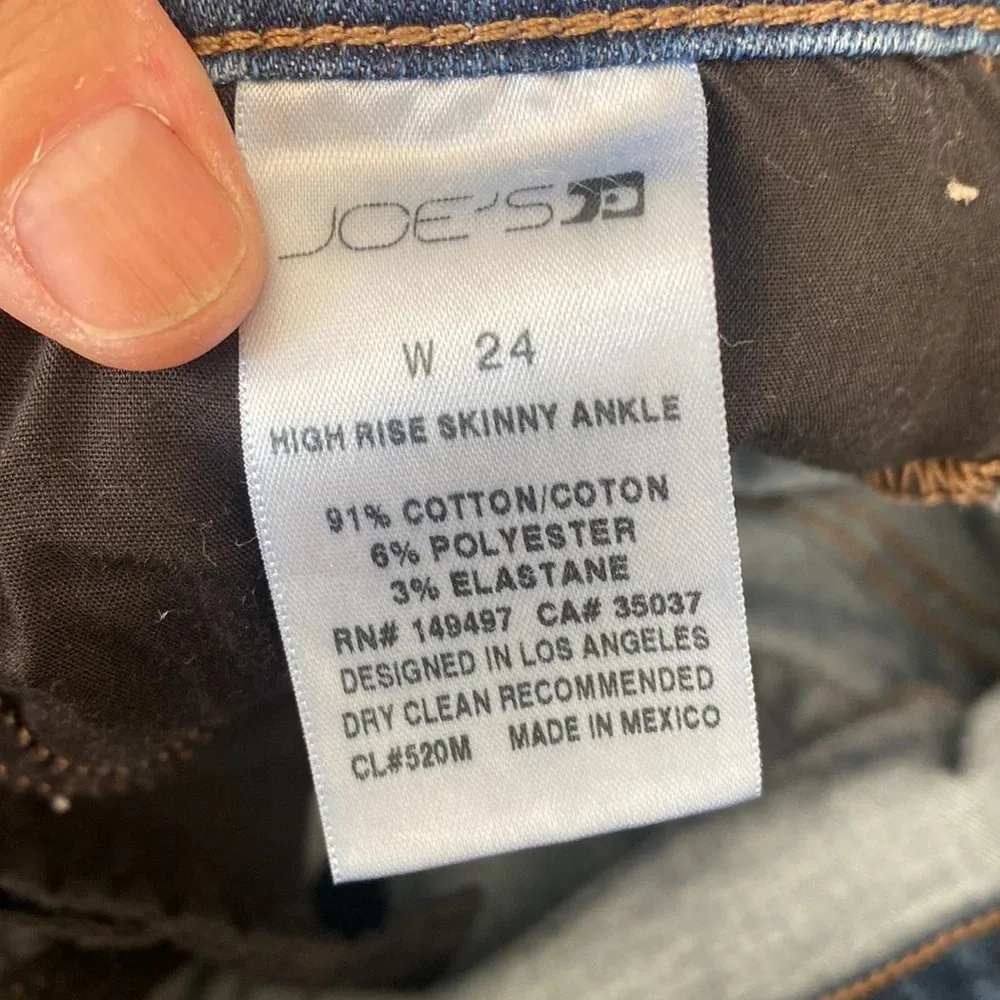 Joe’s designer denim. High Rise clementine Skinny Ankle, 24 - Image 4