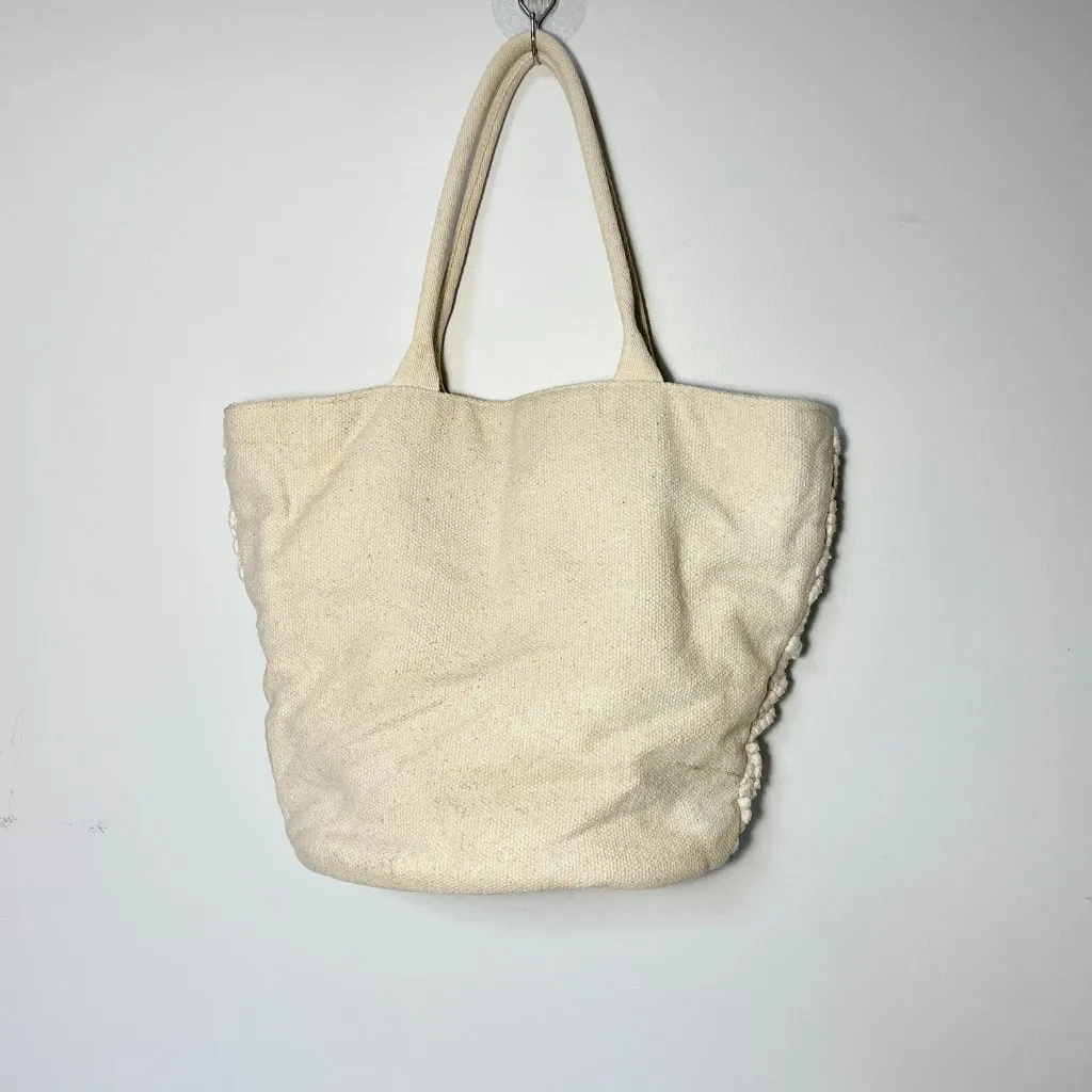 Shade & Shore Jacquard‎ Print Blanket Tote Handbag - Image 4