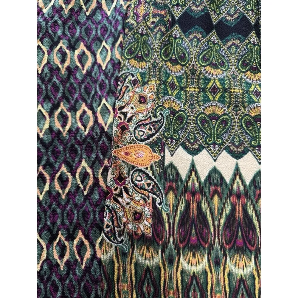 Figueroa & Flower Geometric Button Size Large Boho Hippie Artsy Lightweight City - Image 5