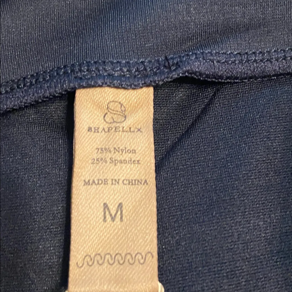 Shapellx Black Women's Pants size M inseam 30” waist 26” elastic brand new Size M - Image 4