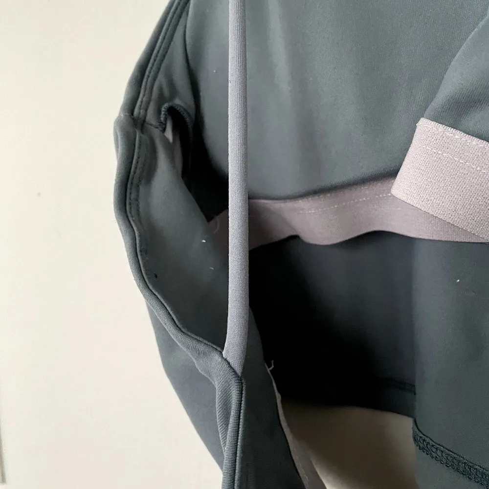 green gray sports bra casual comfortable padded style athleisure workout - Image 4