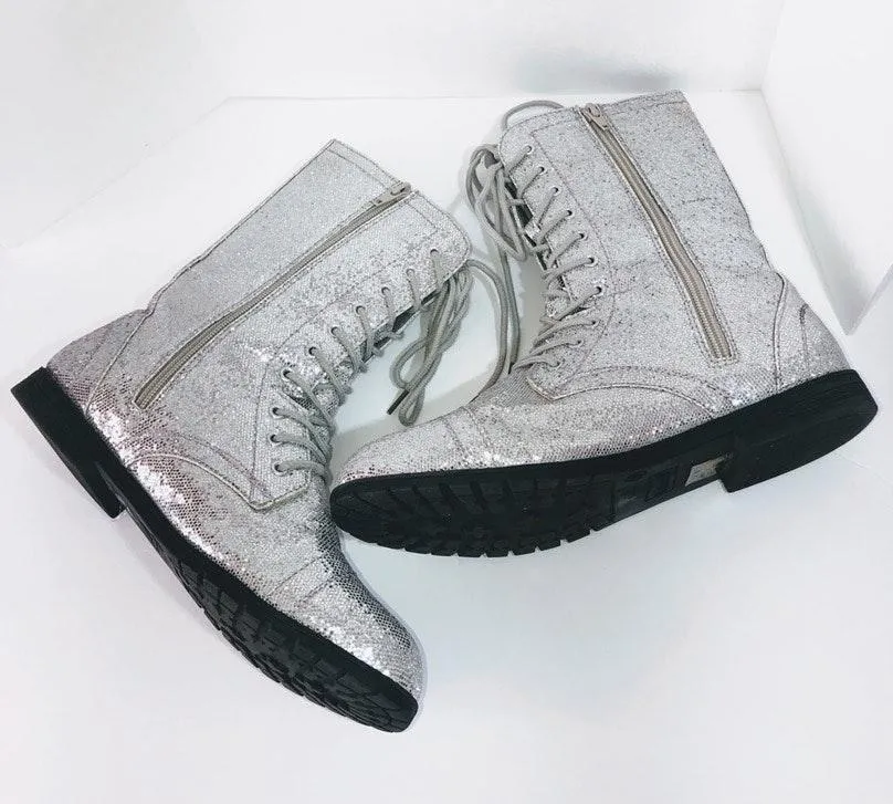 Balera Boots Silver Size 9 - Image 4