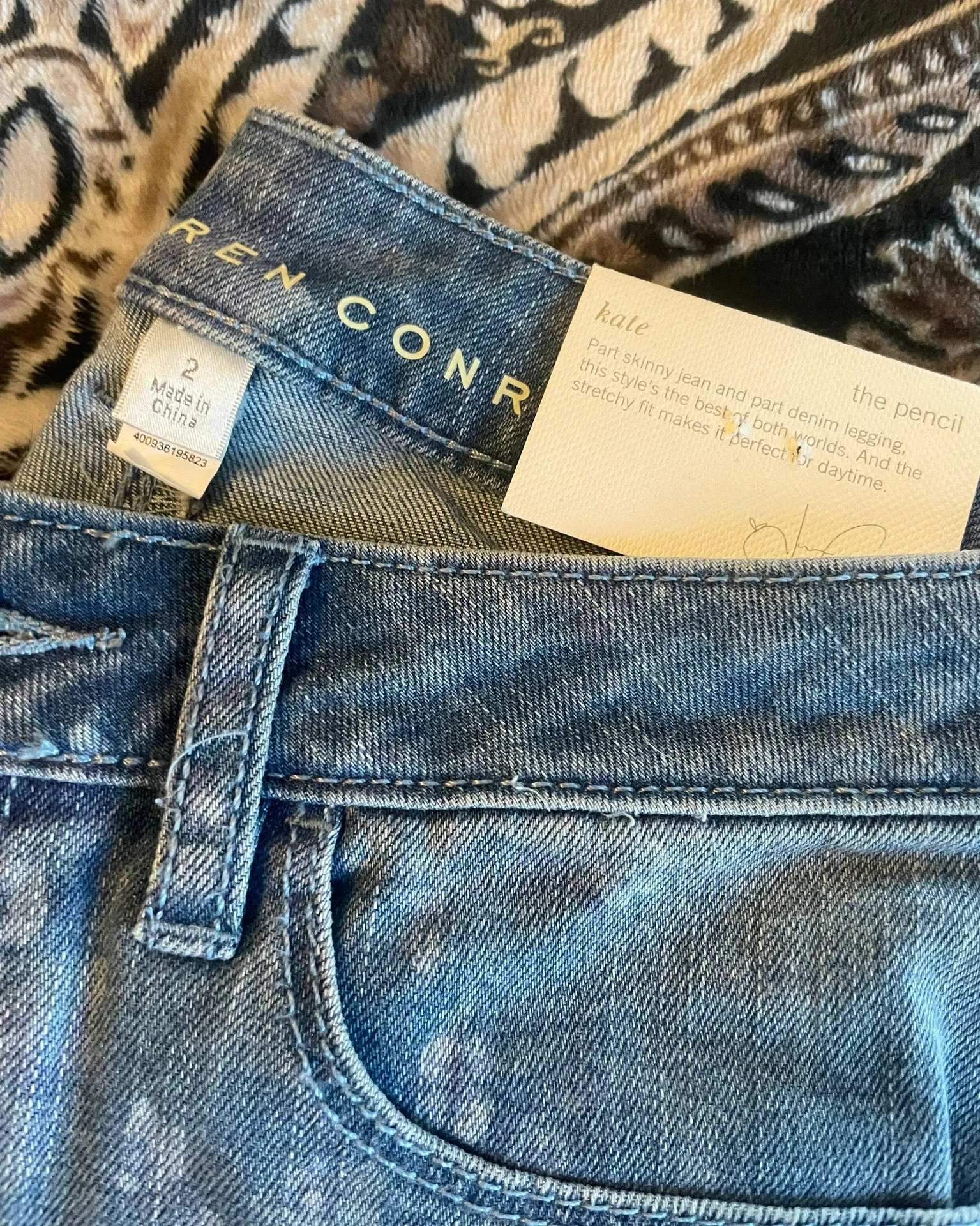 LC Lauren Conrad LC Floral Kate Pencil Skinny Jeans - Image 4