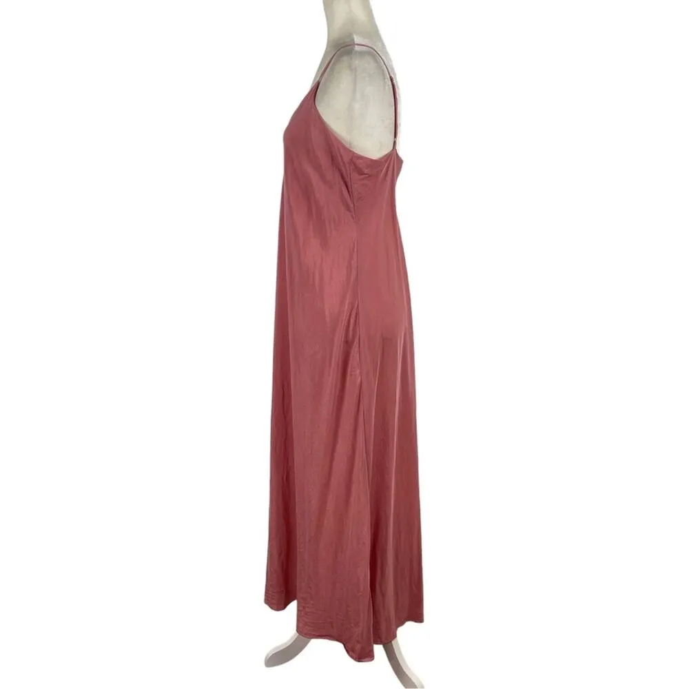 Hatch Ricky Maternity Slip Dress Size 2 in Pink - Image 6
