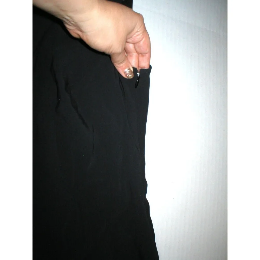 New Womens 0 2 NWT Dress 38 Designer Patrizia Pepe Firenze Black LBD Sleeveless Size undefined - Image 4