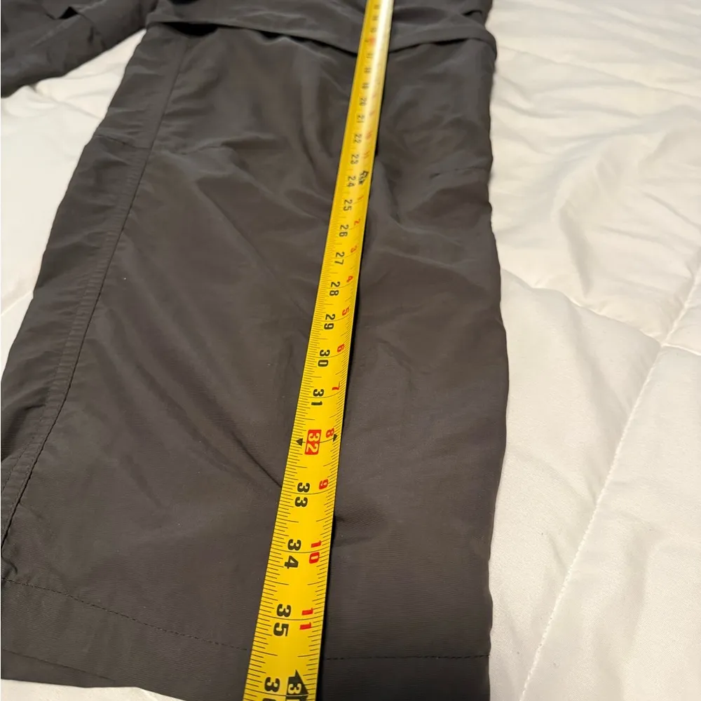 REI Women's Hiking Pant Size 10T Gray Nylon Zip Off
Convertible Cargo - Image 12