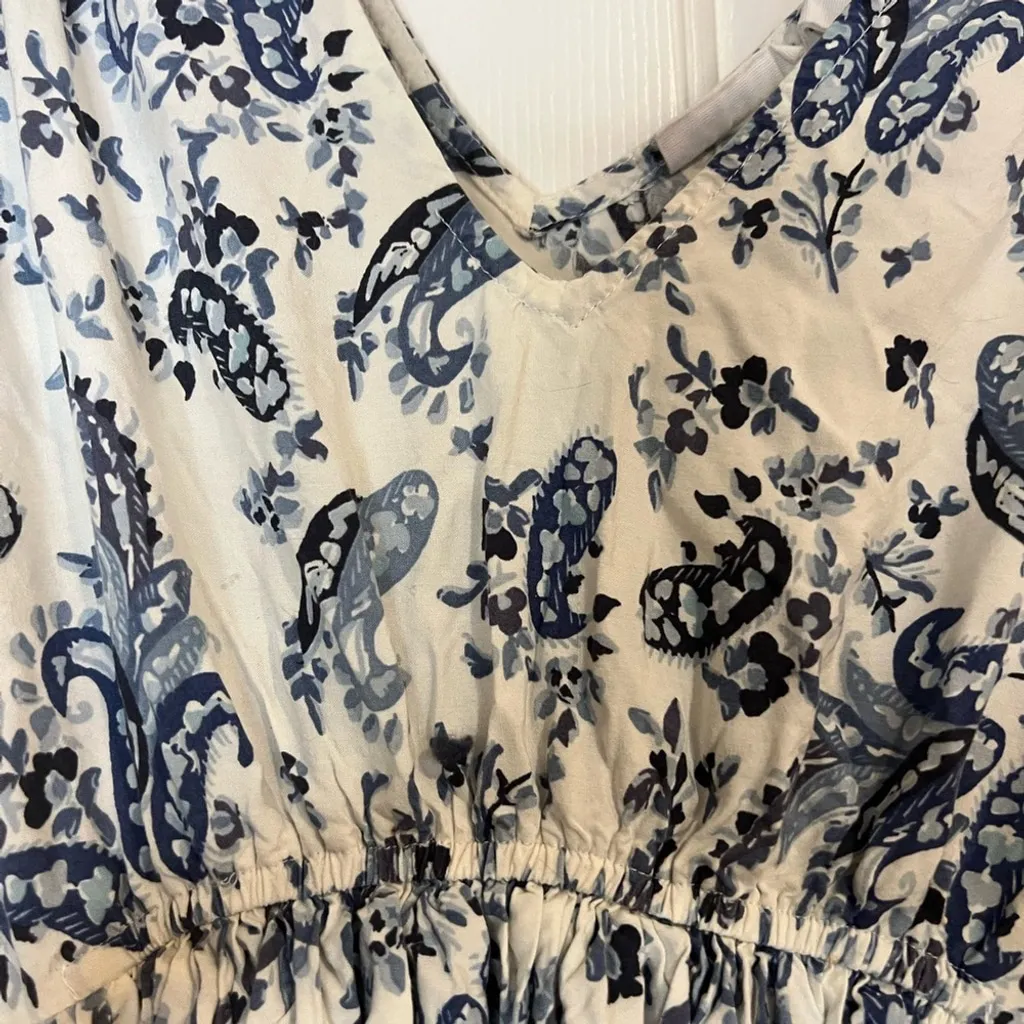 Lucky brand Floral Blue and White Maxi Dress - Image 3