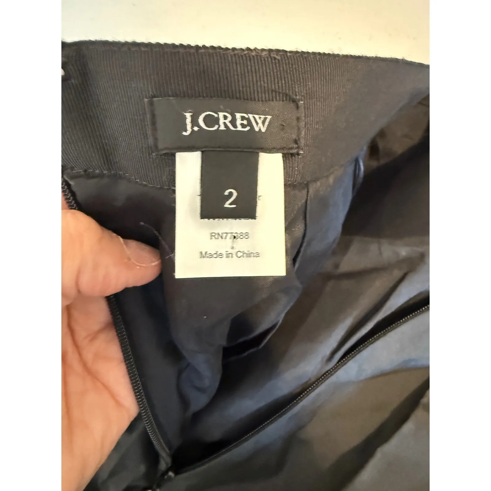 J.Crew Womens‎ Silk Pleated A - Image 2