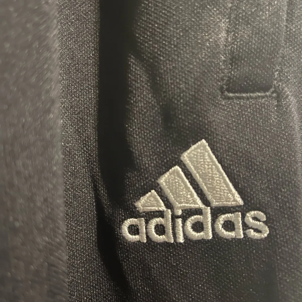 Adidas Black Performance Track Pants - Image 3