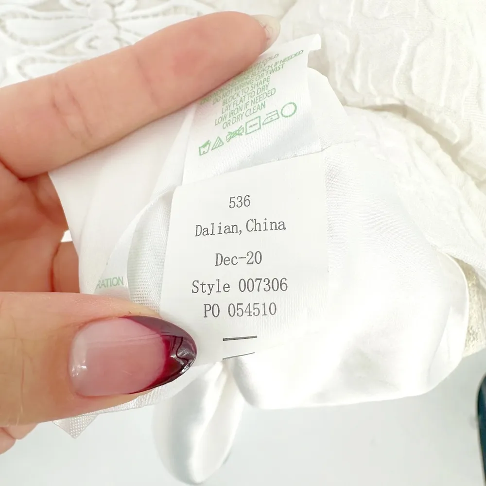 Lilly Pulitzer Perry Pineapple Pucker Jacquard Fit and Flare Dress White Size 0 - Image 11