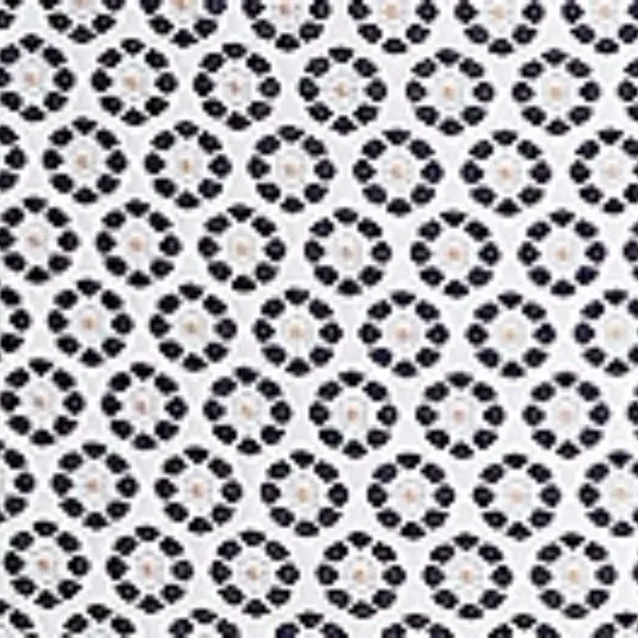 Brooks Brothers Floral Geometric Jacquard Sheath Empire Dress Sleeveless Women 6 - Image 5