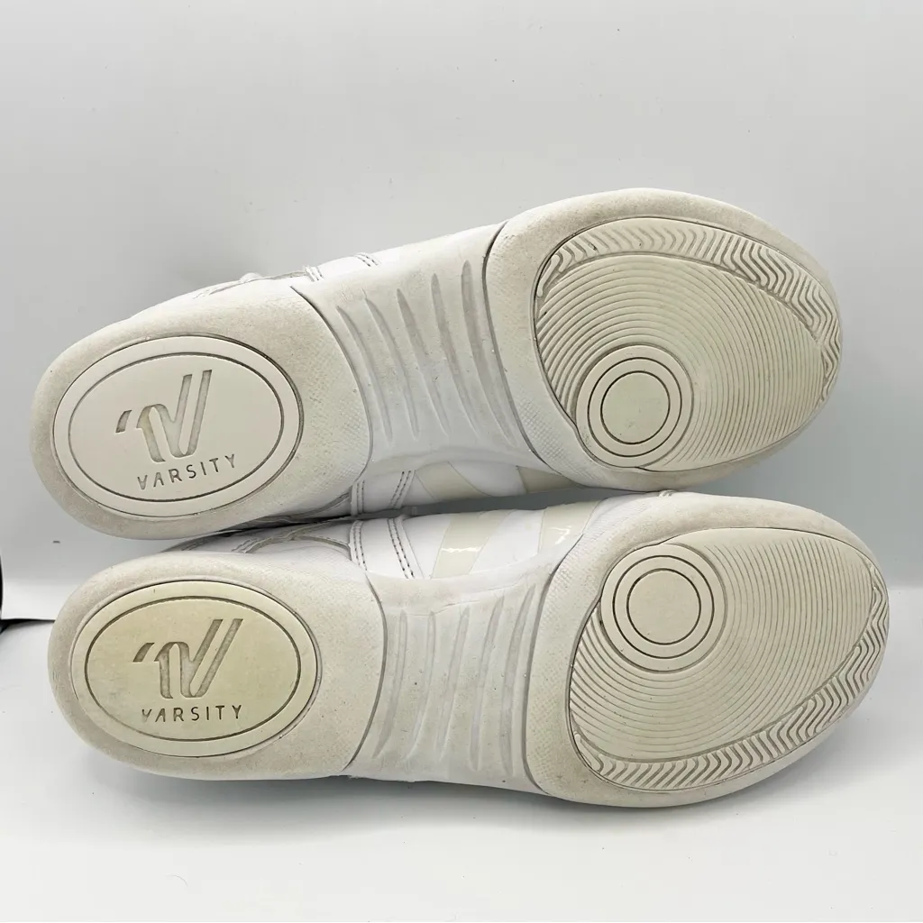 Varsity Tradition cheer white shoes sneakers Size 8.5 - Image 9