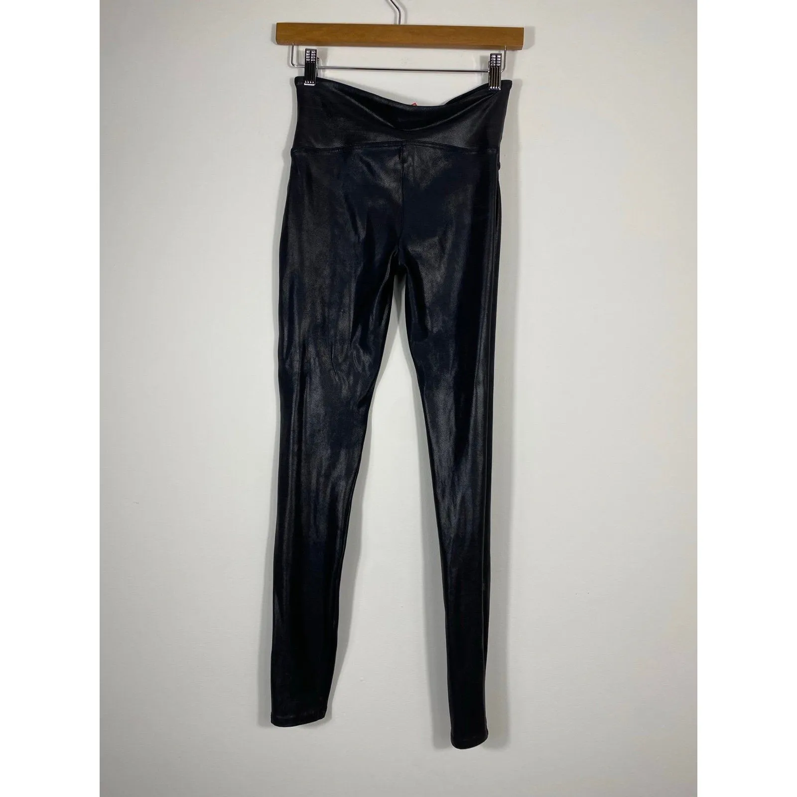 Spanx Faux Leather Leggings Spanx by Sara Blakely Faux Leather Leggings Size M - Image 3