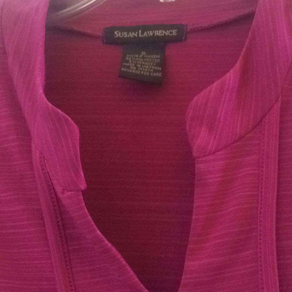 FINAL MARKDOWN ladies Susan Lawrence Top Small - Image 4